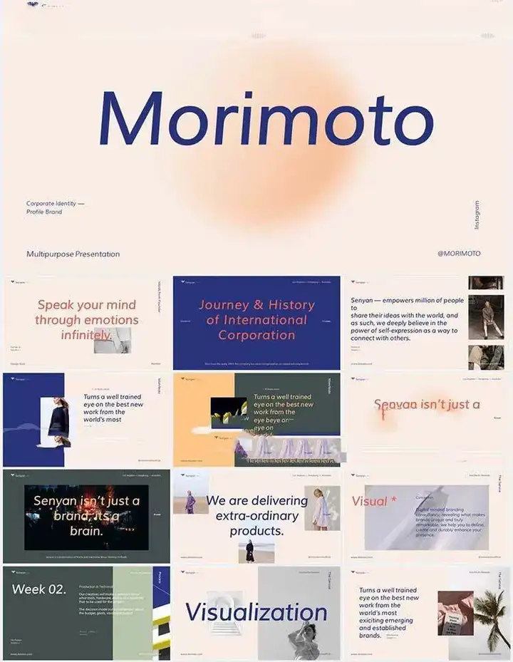 图片[4]-100套极简抽象艺术感PPT模版素材-极简高级感创意毕业答辩作品集工作总结汇报活动策划简约PPT模板-pojian