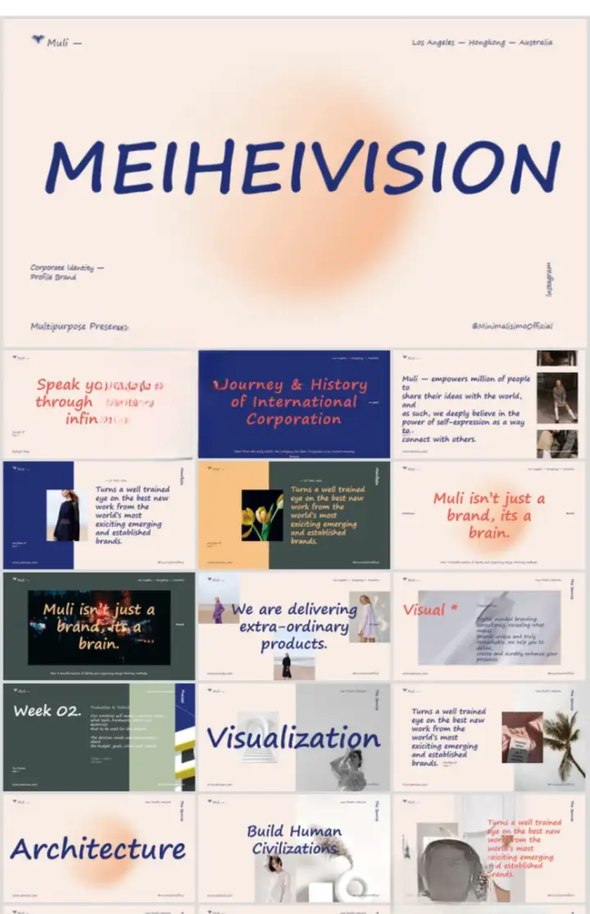 图片[3]-41套高级PPT模版素材-高级感作品集PPT模板 抽象艺术设计感排版求职面试活动汇报通用-pojian