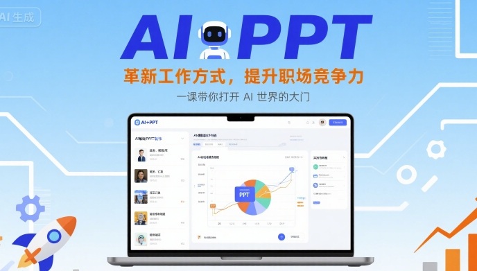 AI+PPT：革新工作方式，提升职场竞争力，一课带你打开 AI 世界的大门-pojian